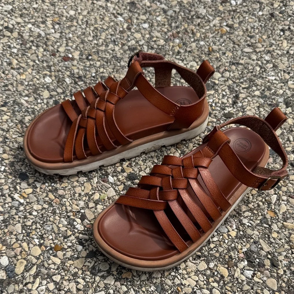 Wonder Nation Girls Gladiator Sandals
